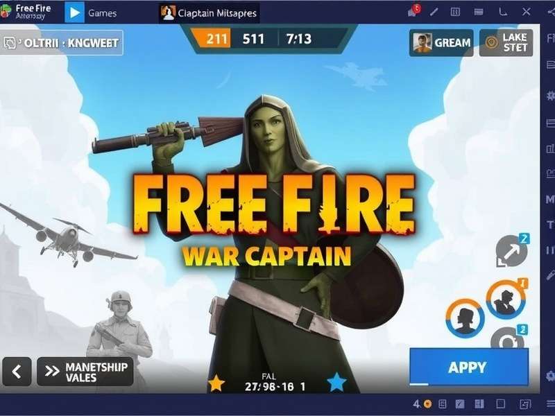 Free Fire War Captain Gameplay